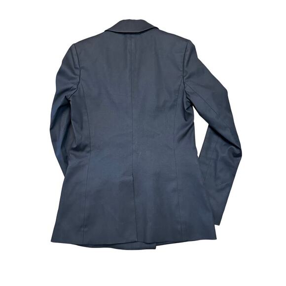Argent Double Breasted Blazer Jacket BLACK Size 2 - Picture 10 of 10